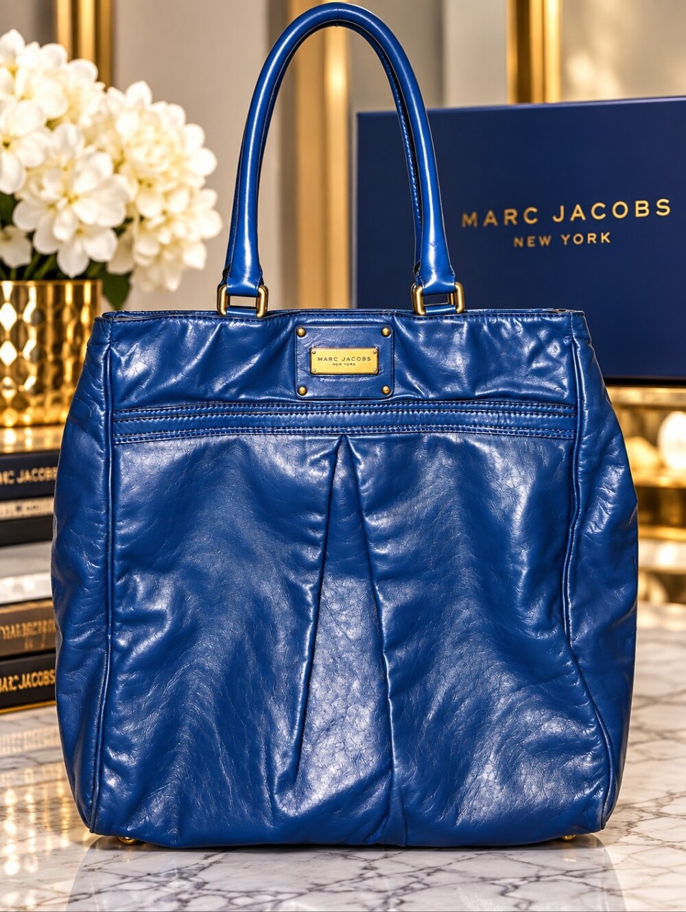 Marc Jacobs Palais Royal Kristen Leather Tote PLC